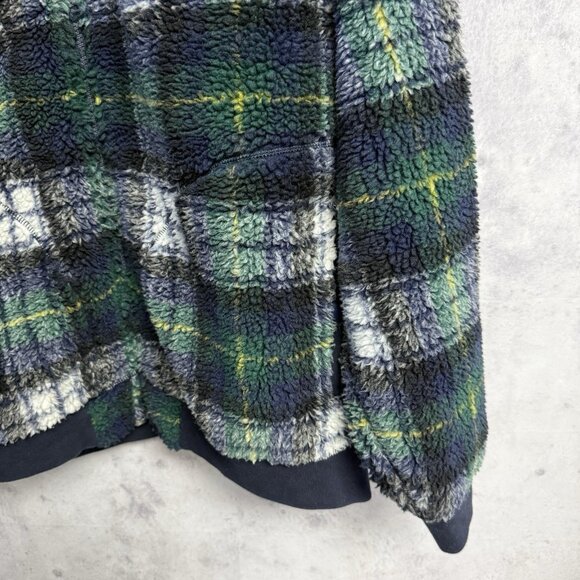 J Crew Fleece Jacket Nordic Sherpa Zip Up Sweater Hiking Outdoor XL 26x29 - Picture 5 of 12